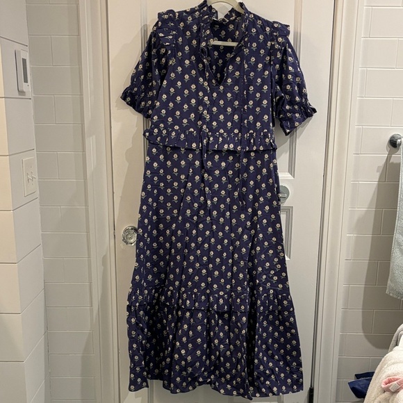 Ophelia & Indigo Dresses & Skirts - Floral Navy Midi Dress